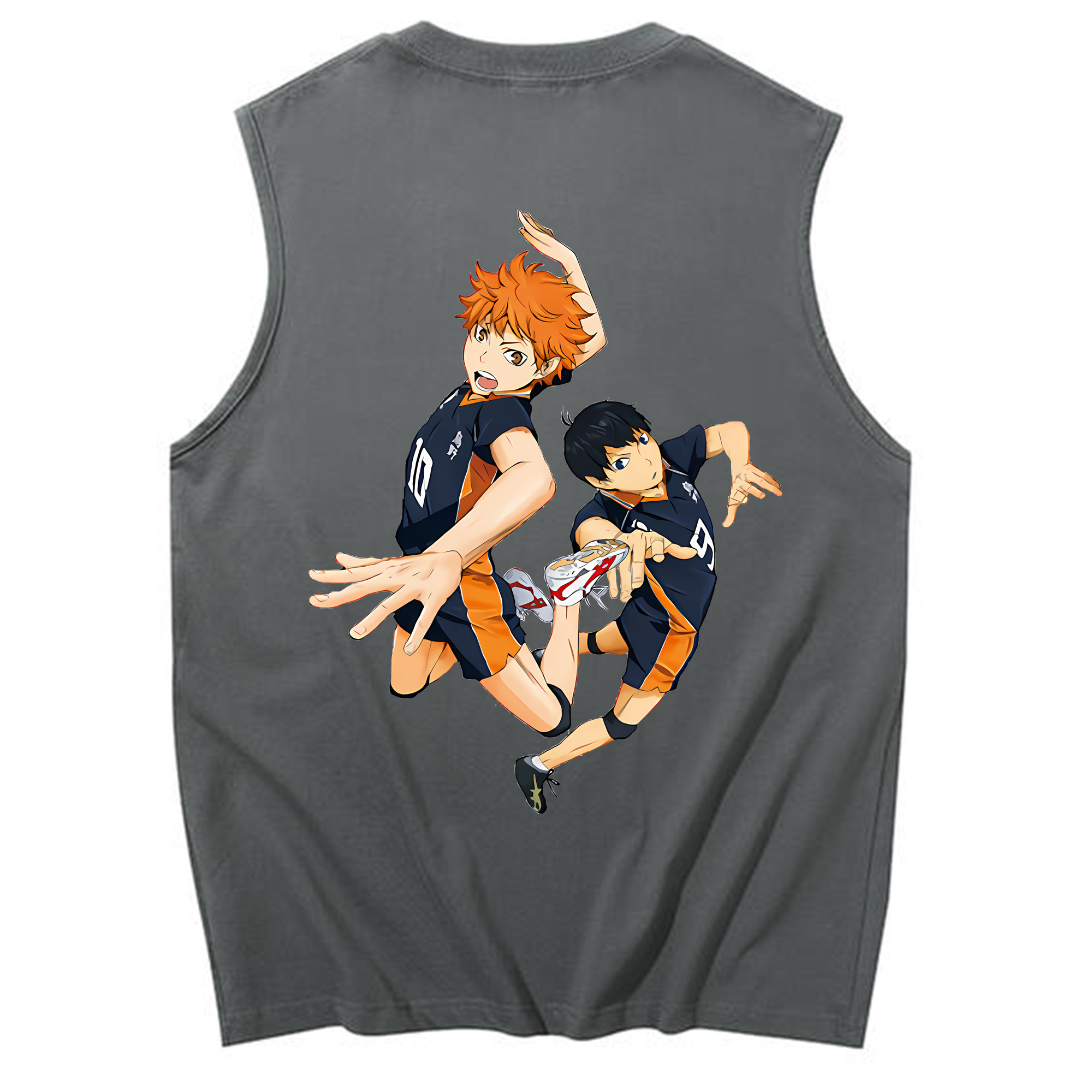 （画像用） ハイキュー!! Haikyu!! コットン100％タンクトップ（背面プリント）